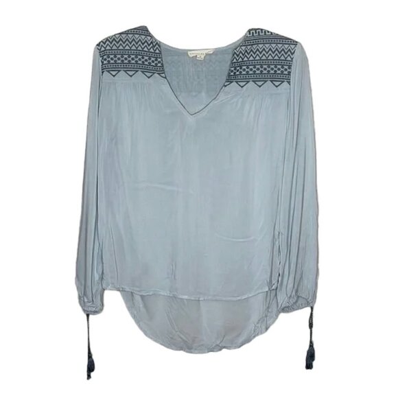 ❤️ LOVESTITCH boho Blouse Size L - Picture 1 of 5